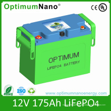 Nachladbarer LiFePO4 12V 175ah Batterie-Satz Fwith verwendbares BMS und Fall